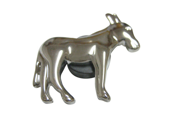 Silver Toned Donkey Pendant Magnet