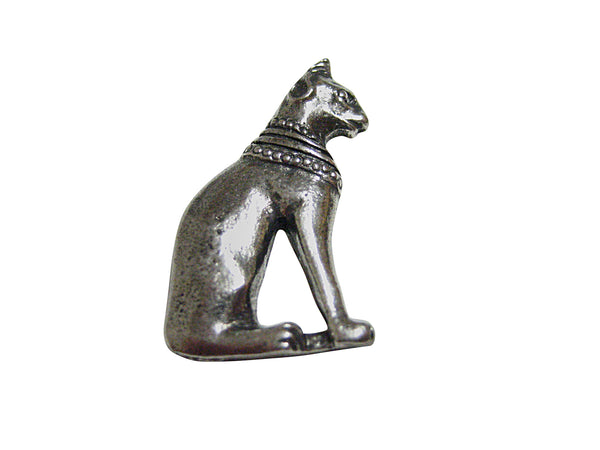 Silver Toned Egyption Cat Magnet