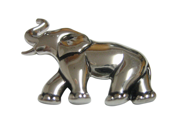 Silver Toned Elephant Magnet
