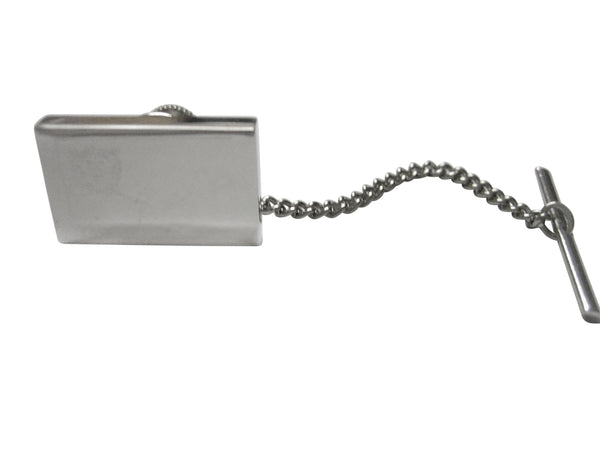 Silver Toned Etched Nevada Flag Tie Tack