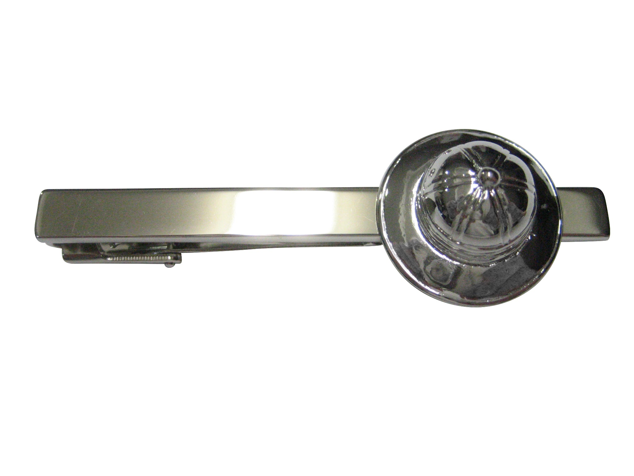 Silver Toned Explorers Hat Tie Clip