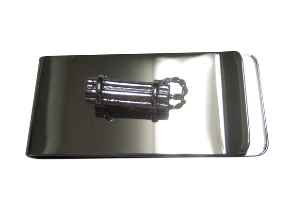 Silver Toned Explosive Dynamite Money Clip