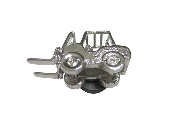 Silver Toned Industrial Warehouse Forklift Magnet