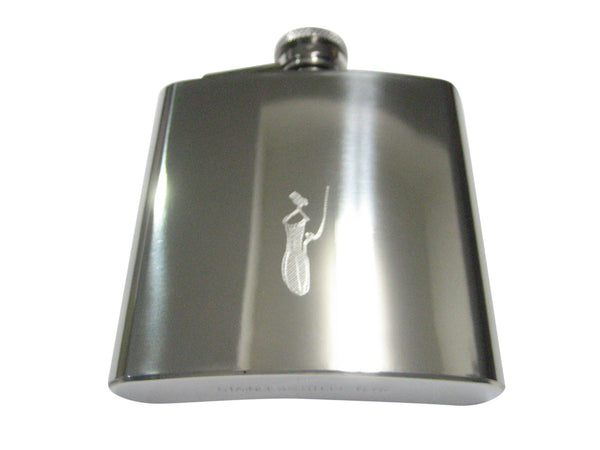 Silver Toned Nepenthes Pitcher Carnivorous Plant 6oz Flask