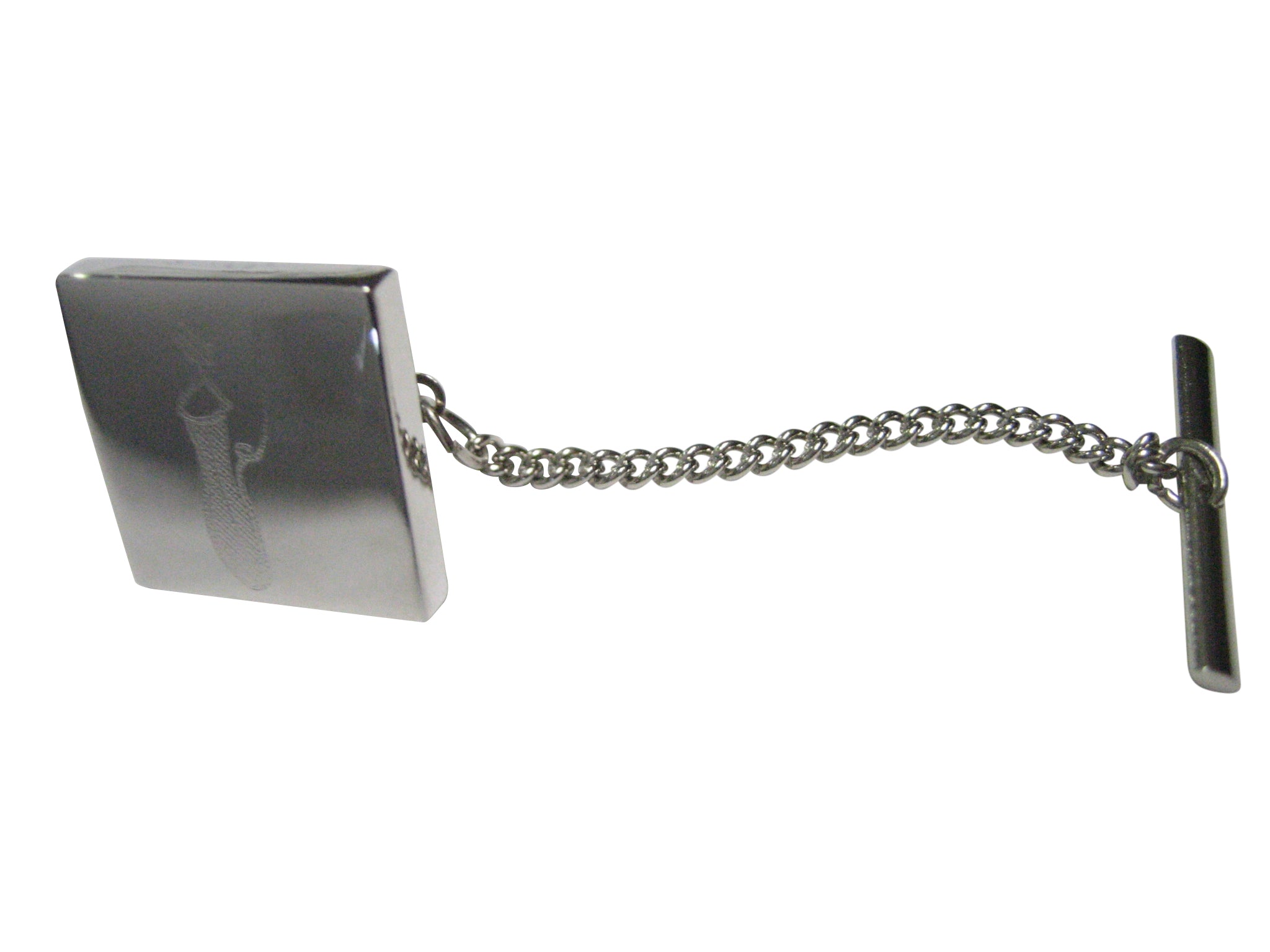 Silver Toned Nepenthes Pitcher Carnivorous Plant Tie Tack