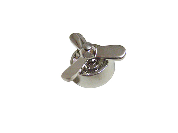 Silver Toned Propellor Magnet