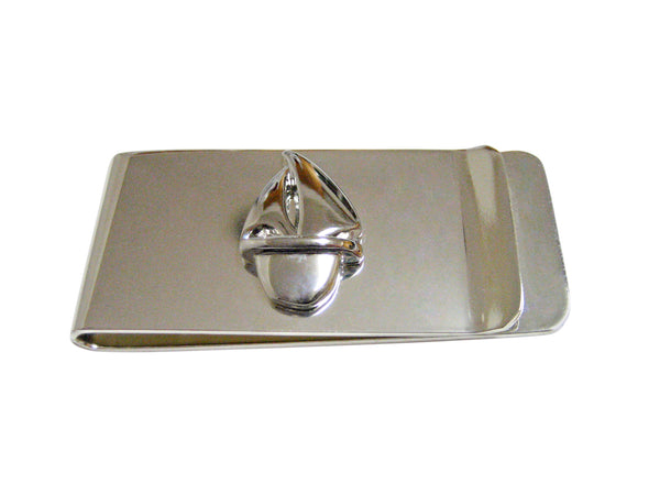 Silver Toned Sail Boat Money Clip