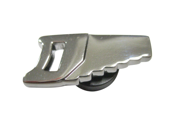 Silver Toned Saw Tool Magnet