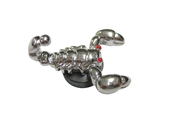 Silver Toned Scorpion Magnet