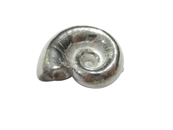 Silver Toned Snail Magnet