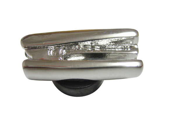 Silver Toned Stapler Magnet