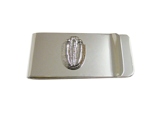 Silver Toned Trilobite Design Money Clip