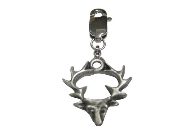 Simple Deer Head Pendant Zipper Pull Charm