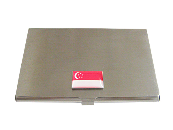 Singapore Flag Business Card Holder