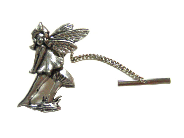 Sitting Fairy Pendant Tie Tack