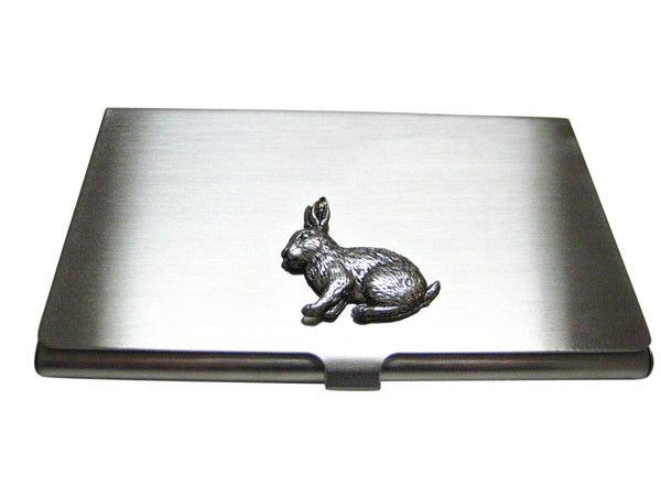 Sitting Rabbit Business Card Holder