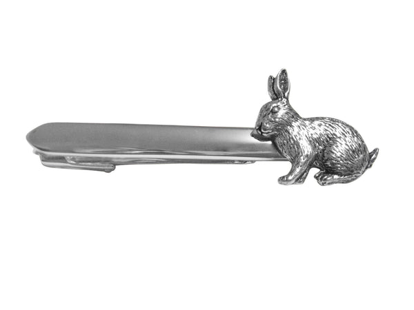 Sitting Rabbit Tie Clip