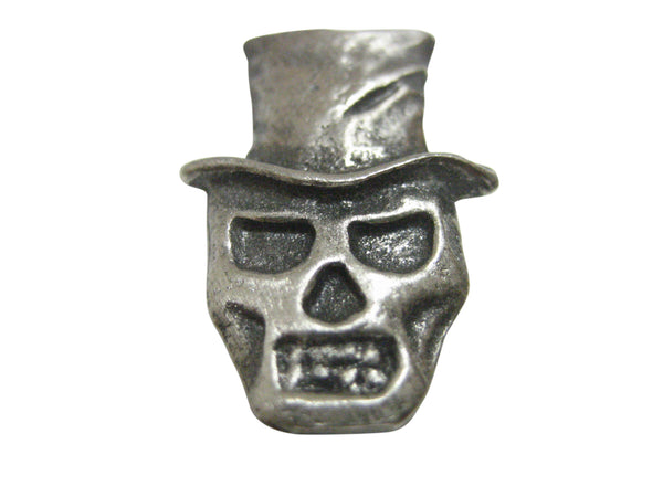 Skull with Hat Magnet