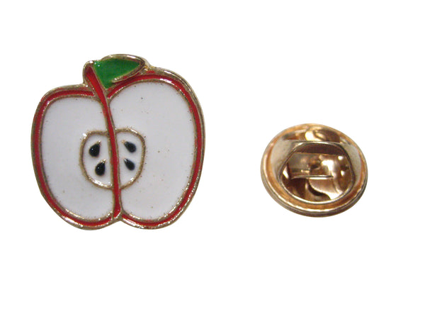 Sliced Apple Fruit Lapel Pin