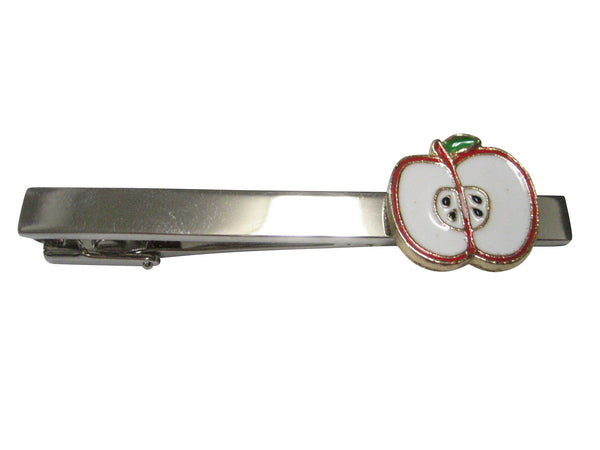 Sliced Apple Fruit Tie Clip