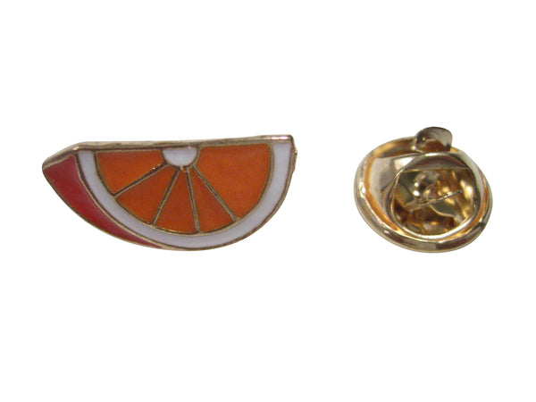 Sliced Orange Fruit Lapel Pin