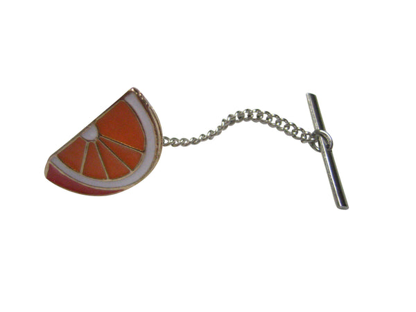 Sliced Orange Fruit Tie Tack