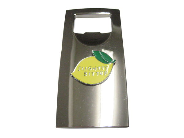 Slightly Bitter Lemon Bottle Opener