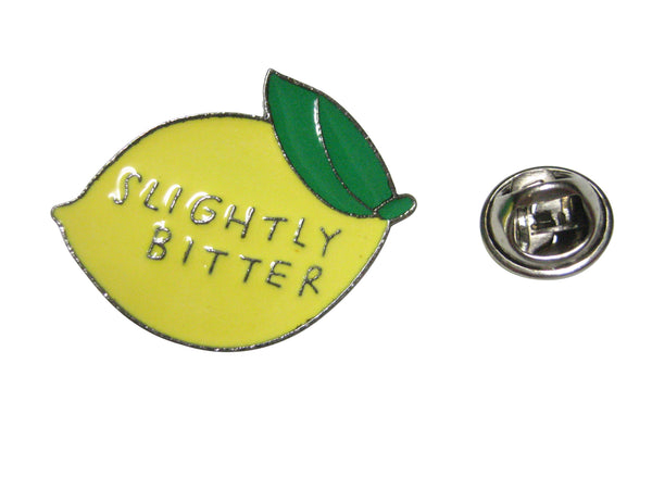 Slightly Bitter Lemon Lapel Pin