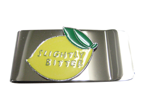 Slightly Bitter Lemon Money Clip