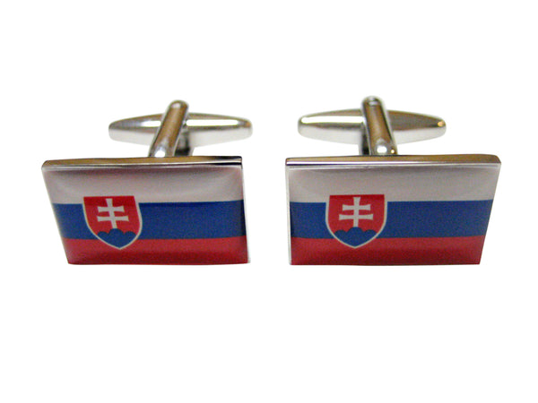 Slovakia Flag Cufflinks
