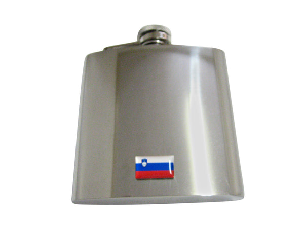 Slovenia Flag 6 Oz. Stainless Steel Flask