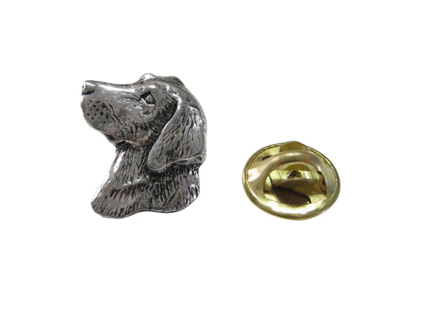 Small Labrador Dog Head Lapel Pin