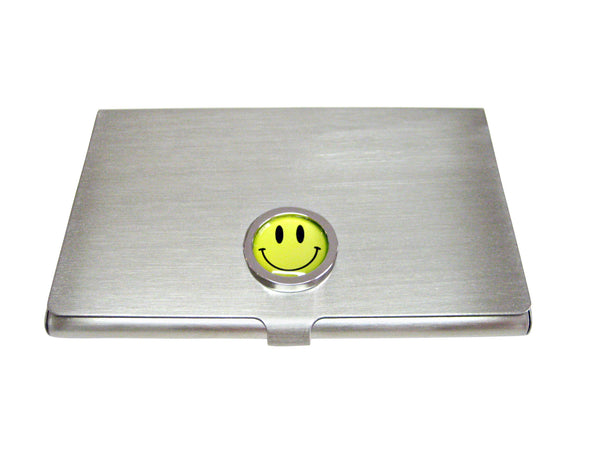 Smiling Face Business Card Holder