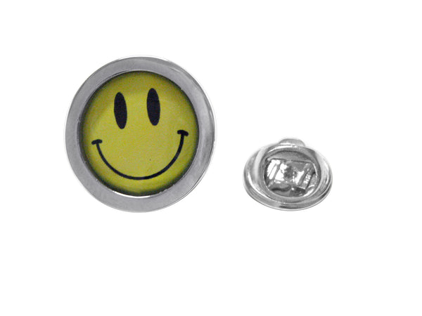 Smiling Face Design Lapel Pin