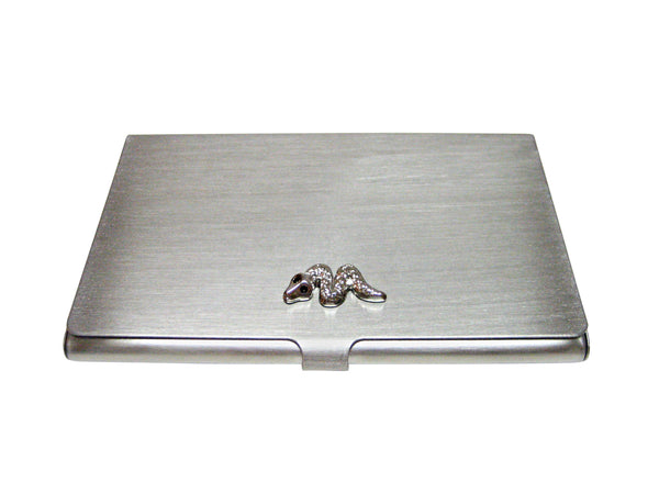 Snake Pendant Business Card Holder