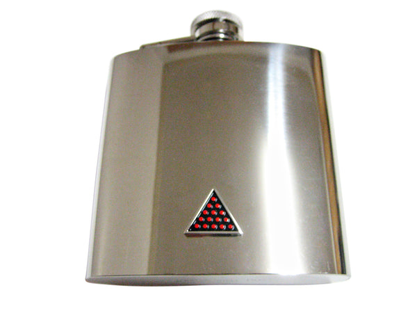 Snooker 6 Oz. Stainless Steel Flask