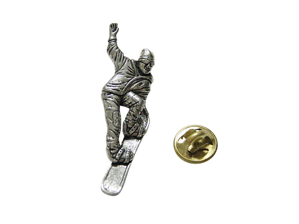 Snowboarder Lapel Pin