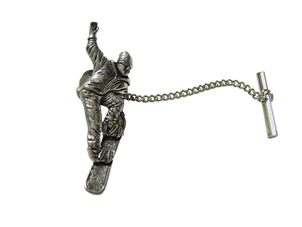 Snowboarder Tie Tack