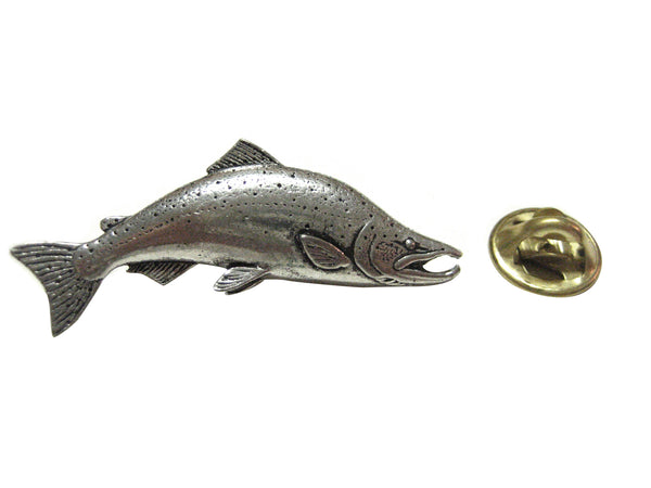 Sockeye Salmon Fish Lapel Pin