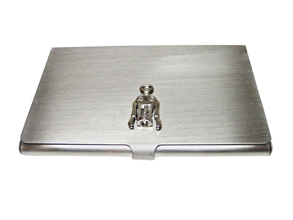 Sommelier Wine Screw Business Card Holder