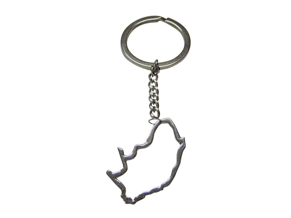 South Africa Map Outline Keychain