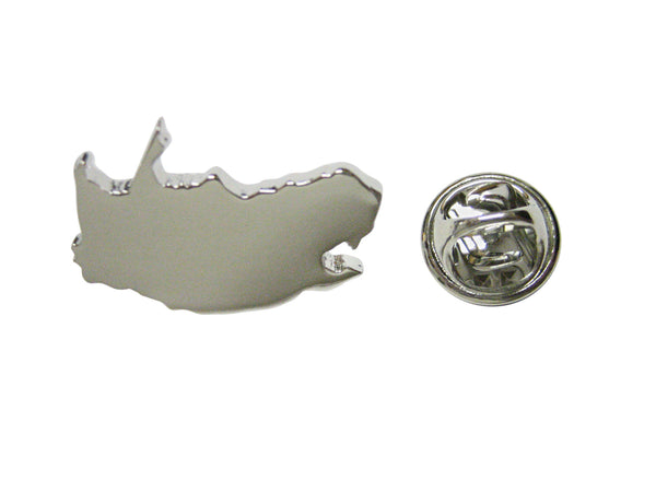 South Africa Map Shape Lapel Pin
