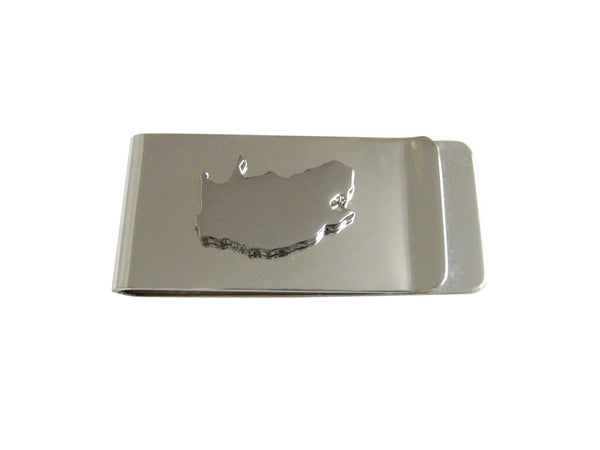 South Africa Map Shape Money Clip