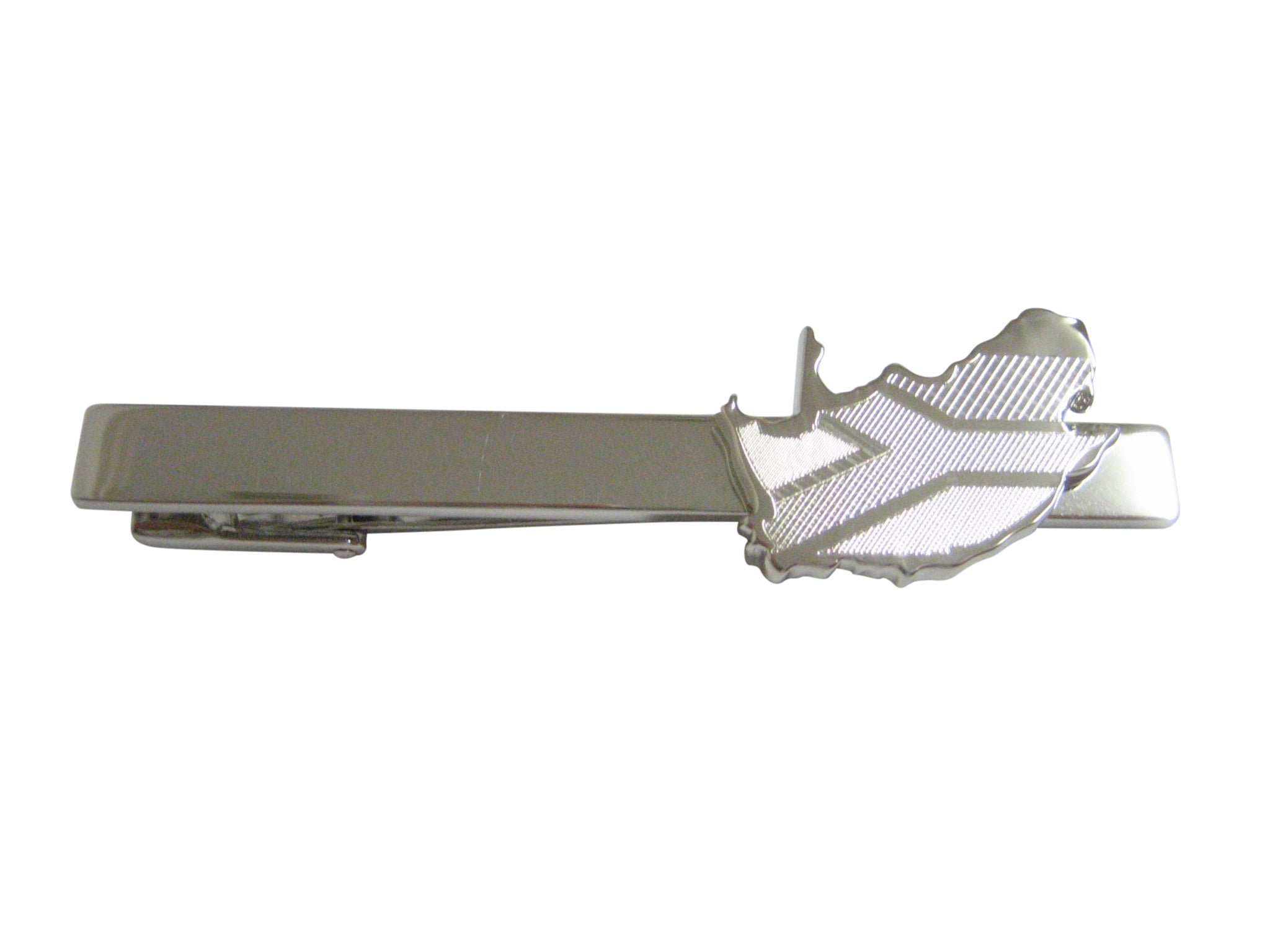 South Africa Map Shape and Flag Design V2 Square Tie Clip
