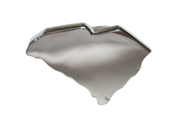 South Carolina State Map Shape Adjustable Size Fashion Ring