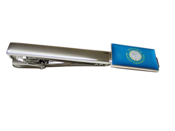 South Dakota State Flag Square Tie Clip