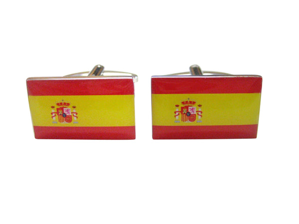 Spain Flag Cufflinks