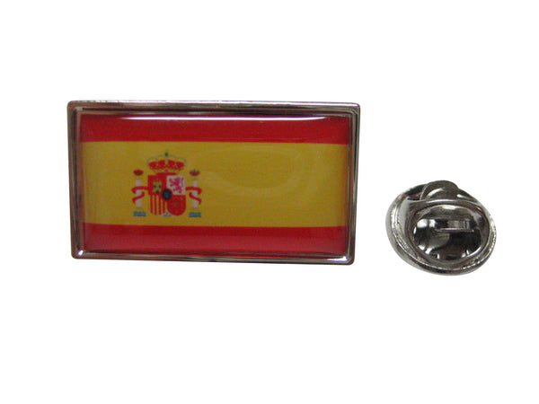 Spain Flag Design Lapel Pin