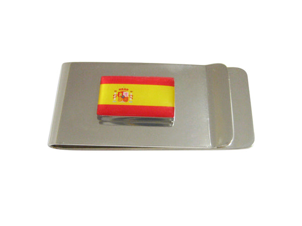 Spain Flag Pendant Money Clip
