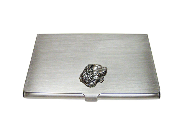 Spaniel Dog Business Card Holder